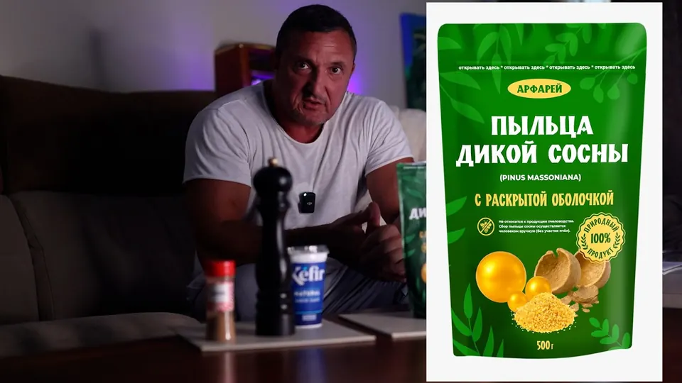Пыльца сосны