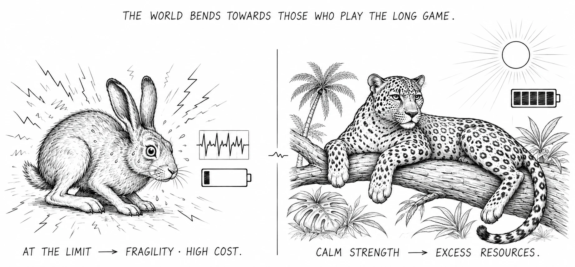 Clenched teeth and strained breathing broadcast a distress signal that forces the body into defense mode