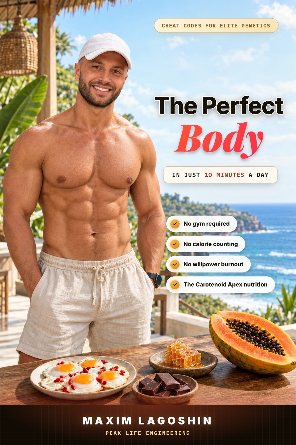 Cover of The Perfect Body in 10 Minutes a Day